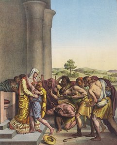 Joseph reconnu par ses frères en Égypte - French School